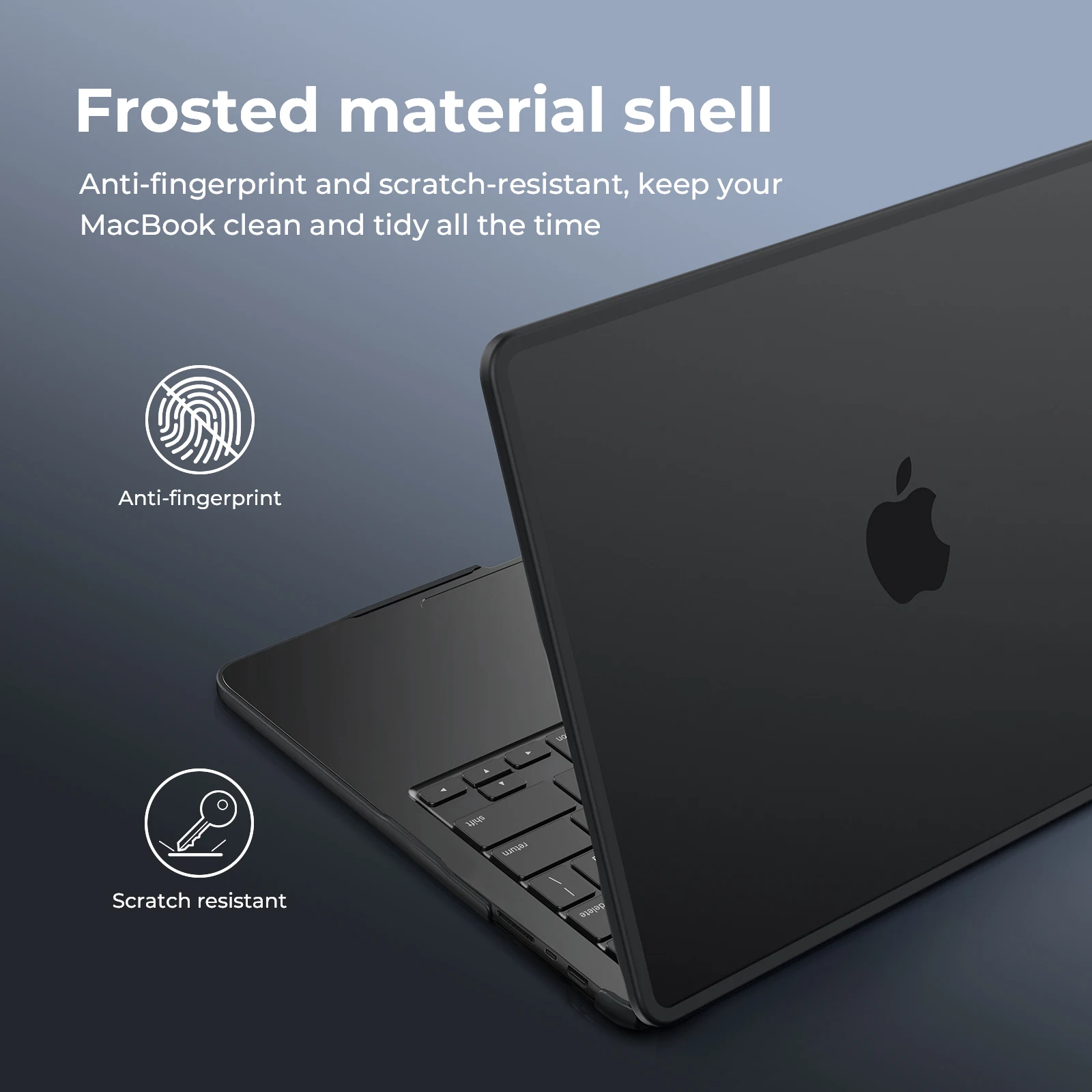 Enhanced Product Title: TPU Soft Edge Protective Laptop Case - Sleek and Durable Cover for 13-Inch to 15-Inch Laptops