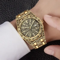 New Hot Watches Fashion Men Stainless Steel Watch Luxury Calendar Quartz Wristwatch Business Watches Man Clock Relogio Masculino 3