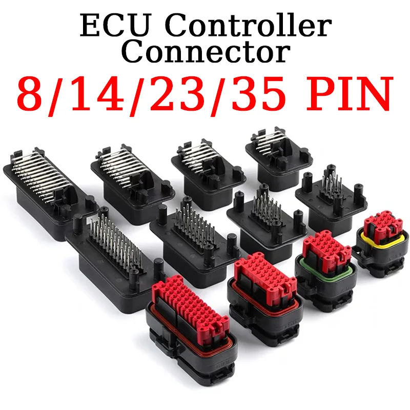 Conector Impermeável do Pwb para a Extremidade da Placa do Ecu Tomada da Fiação Assy Selado 14 23 Maneira 35p 776273 770680 776164 776228 776262