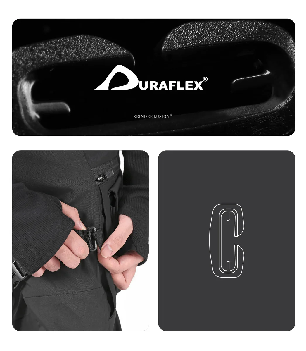 Reindee Lusion 22AW Outdoor adjustable waterproof cargo pants removable straps techwear warcore gorpcore