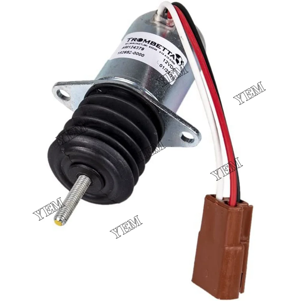 

Brand-New Fuel Shut off Solenoid AM124379 For john deere F915 F925 F935 415 425 445 455