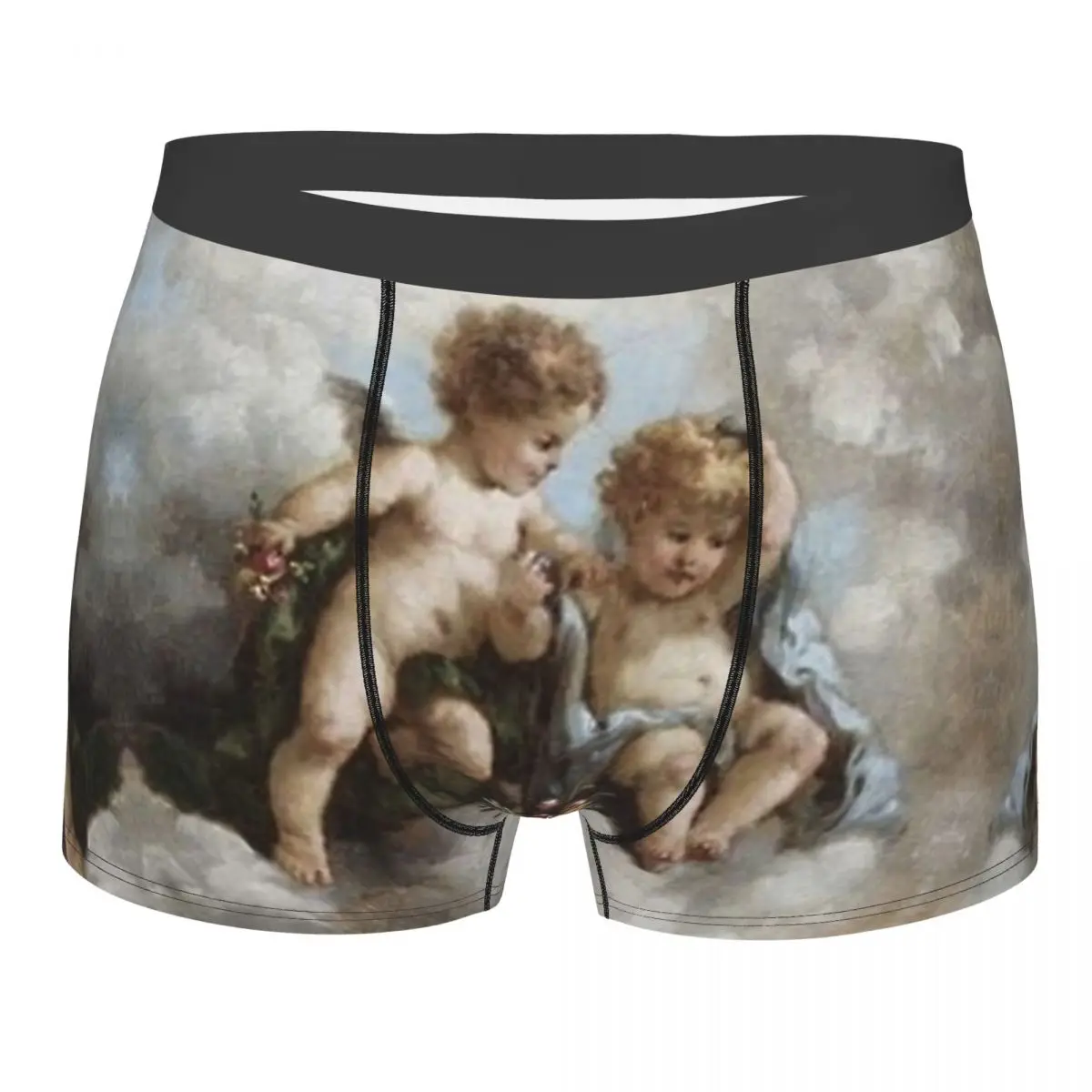 

Renaissance Angels Angel Cherub Aesthetic Underpants Homme Panties Male Underwear Sexy Shorts Boxer Briefs