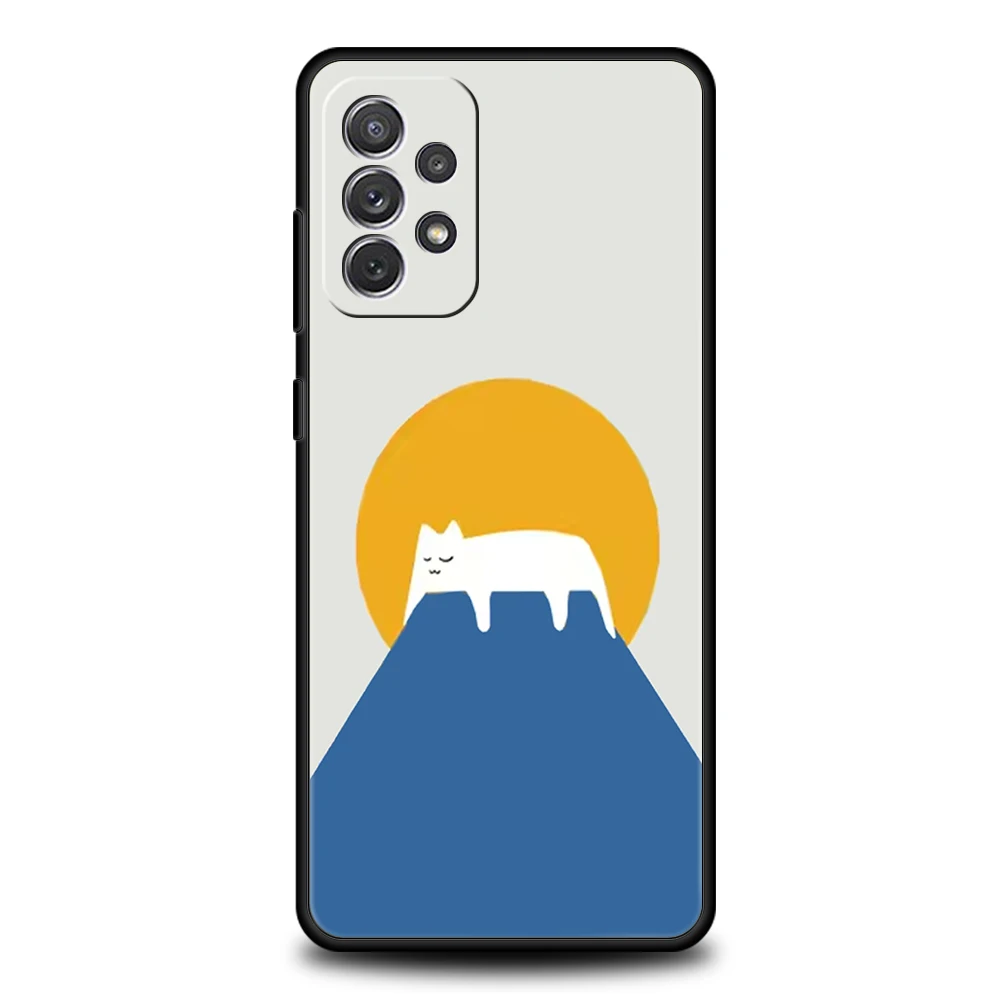 Cute Cat Design Phone Case Cover - Stylish and Durable Protection