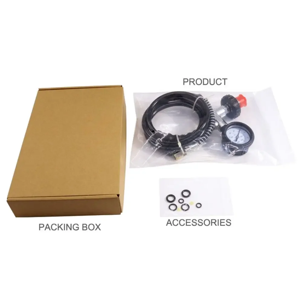 TUXING 5000 PSI Scuba Diving PCP Compressor - High Pressure Filling Station With Hose