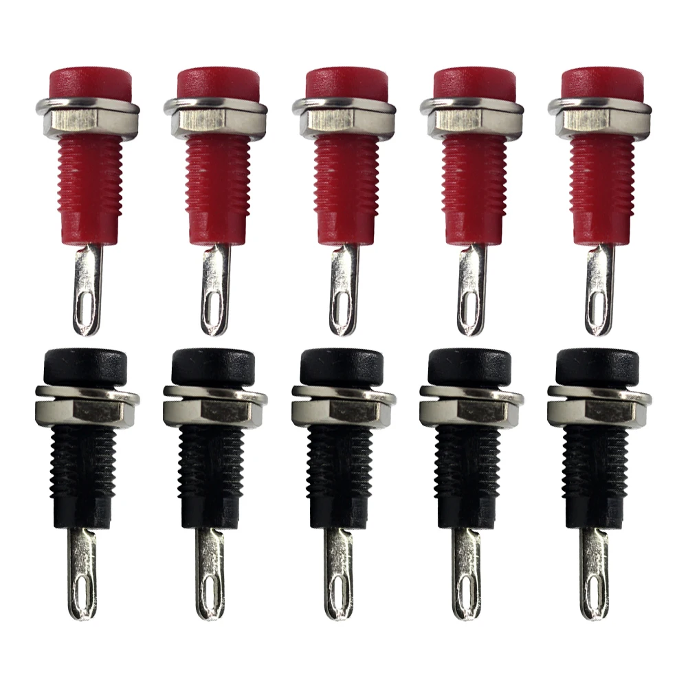 10PCS 2mm Banana Socket Binding Post Banana Plug Electrical Connector ...