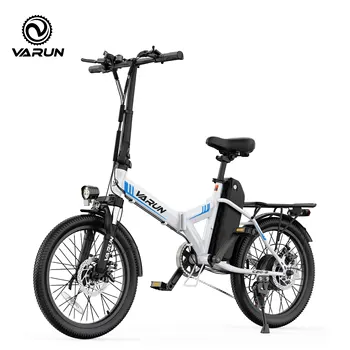 Varun C20-2 Adult Electric Bike, 500W Peak Power Electric Road Bike,36V 7.8Ah Battery,20-inch Tire City E-Bike, Max Speed 32km/h 1