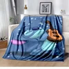 6 Sizes Warm Soft Disney Stitch Custom Blanket Fluffy Lavash Wool Sofa Plaid Plush Bedspread Winter Throw Blanket for Sofa Bed 3
