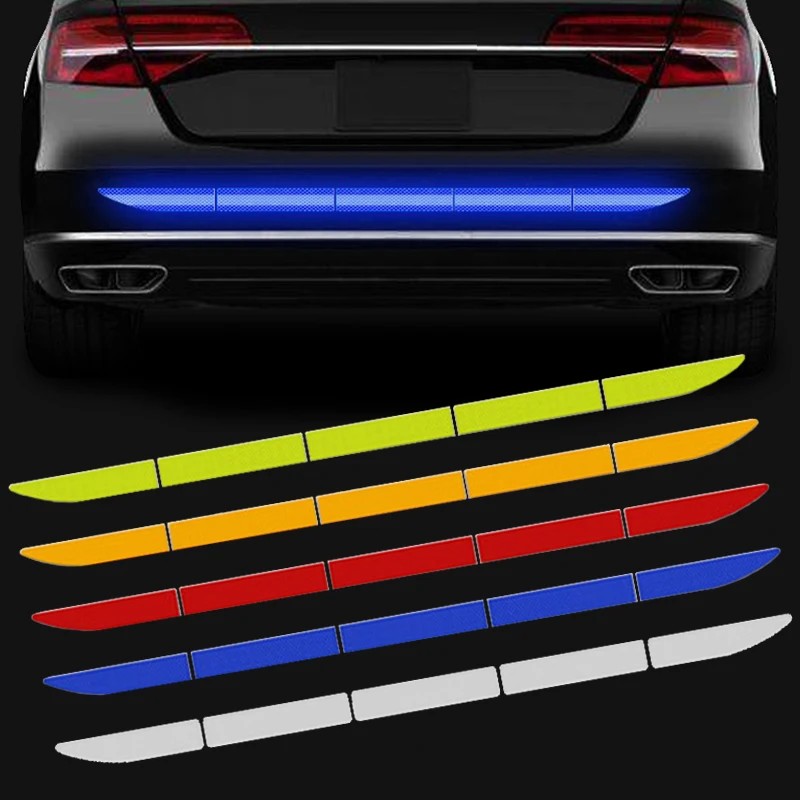 90cm Reflective Car Decal Safety Warning Reflector Tape Car Stickers Anti Collision Warning Reflector Sticker Auto Accessories reflective car sticker car reflector sticker reflective stickers reflective sticker car vinyl sticker car door stickers