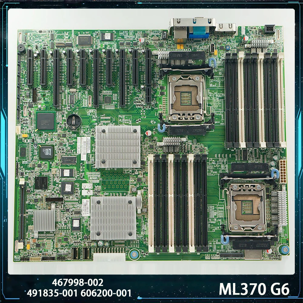 Per La Scheda Madre Del Server Hp Ml370 G6 467998-002 491835-001 606200-001 Lga1366 Ddr3 Nave Veloce Completamente Testata Di Alta Qualità