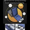 BOPAI Men's Head Leather Backpack 16 inch Laptop Bags Business USB Charging Backpacks Travel Large Capacity Shoulder Bag 4