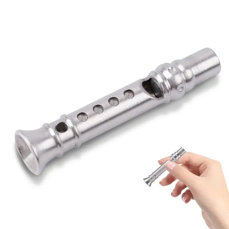 

Survival Whistle Stainless Steel Survival Whistle Mini Portable Survival Whistle For Hiking Camping Boating Hunting Fishing