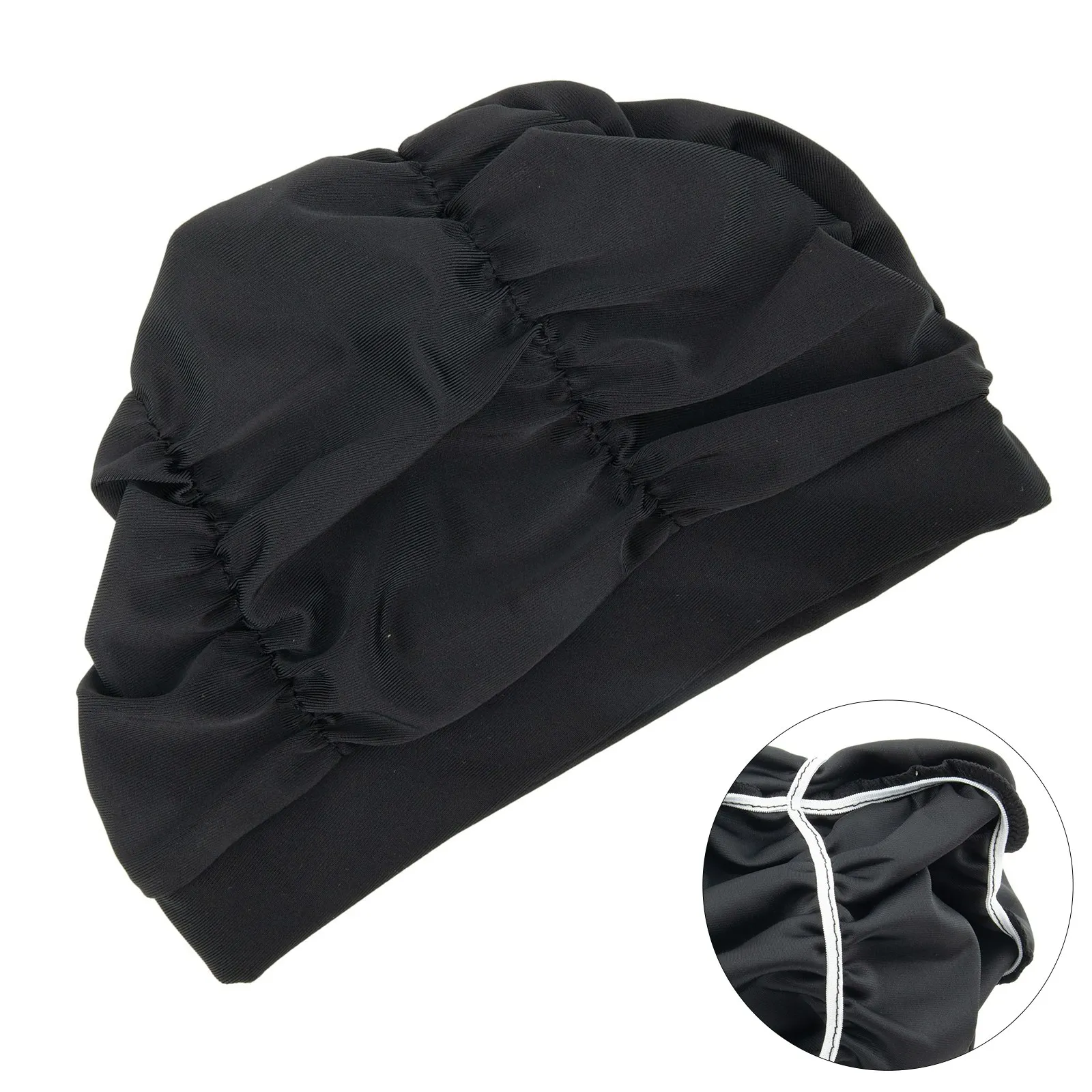 

1pc Women\\'s Swimming Cap Elastic Design Bathing Cap Long Hair Hat Lightweight Nylon Water Sport Turban Hats For Women