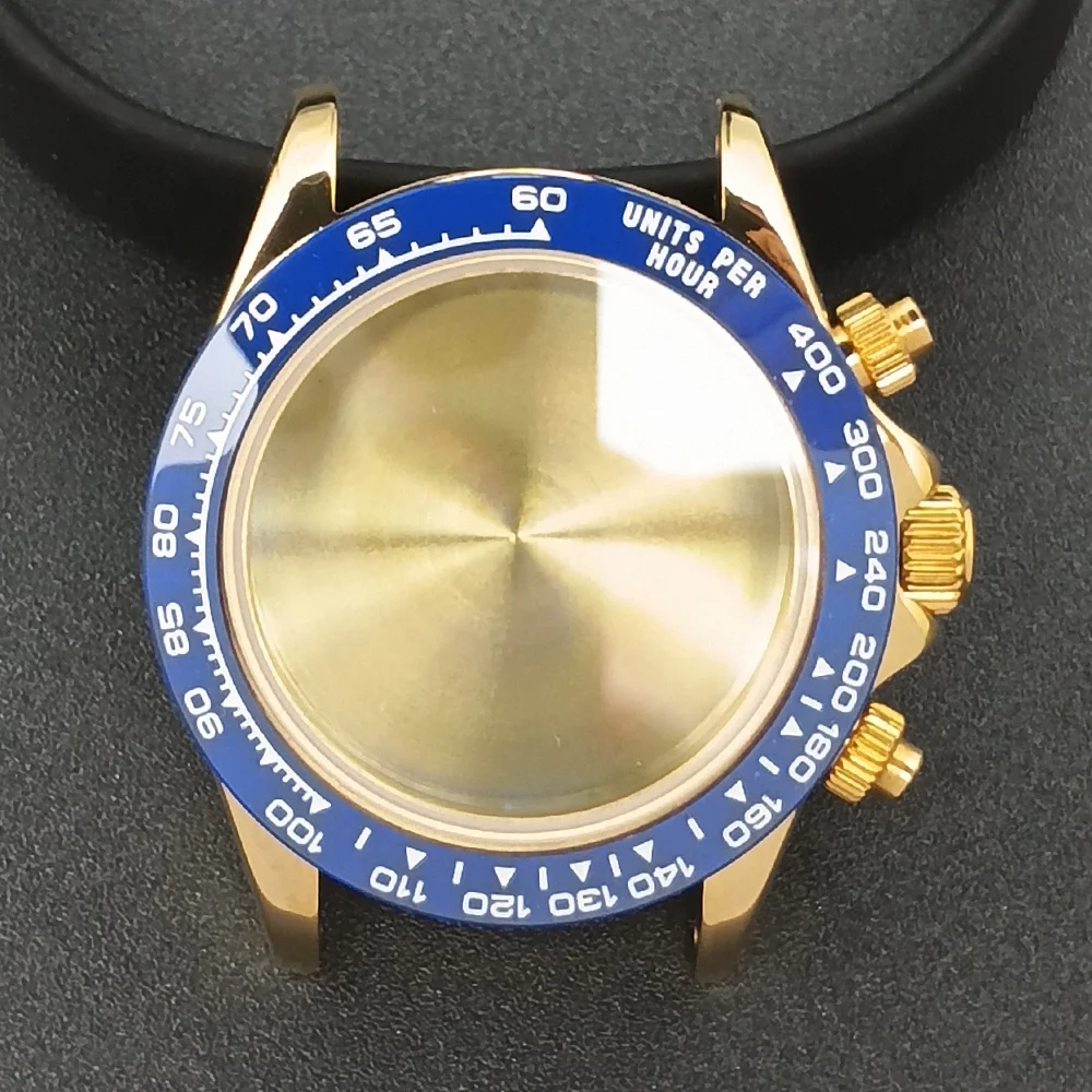 Elegant 39.3mm Silvery/Gold Men's Watch with Steel Case and 20mm Strap Box