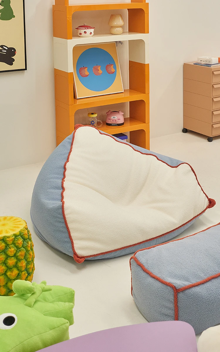 

Lazy sofa, small apartment design, creative bean bag lounge chair, household ins, bedroom, single person tatami chair