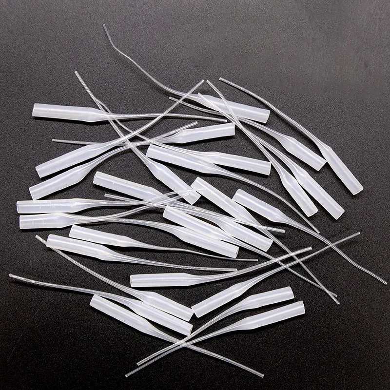 Super Glue 10/50Pcs Universal 502 Instant Super Glue Dropping Tube Nozzle Lengthened Needle Tube Bottle Cap Catheter Dropper Adhesive Tool