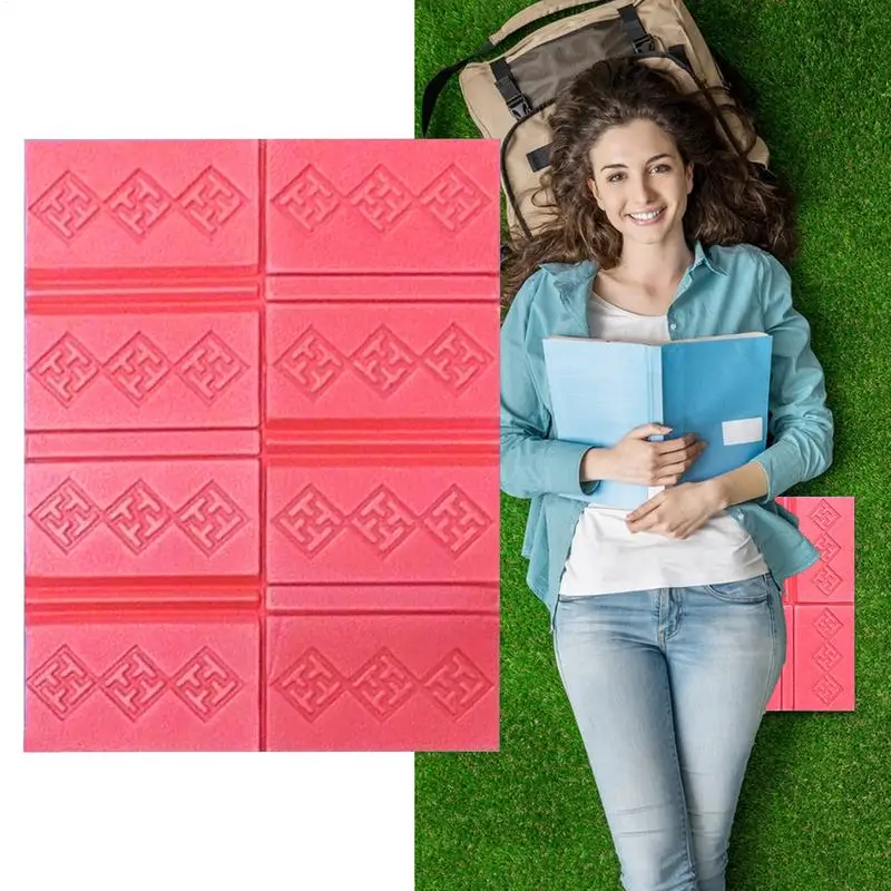 Portable Lightweight Mini Waterproof Folding Mat Foam Sitting Pad for Outdoor Activities Foldable Seat Cushion for Comfort
