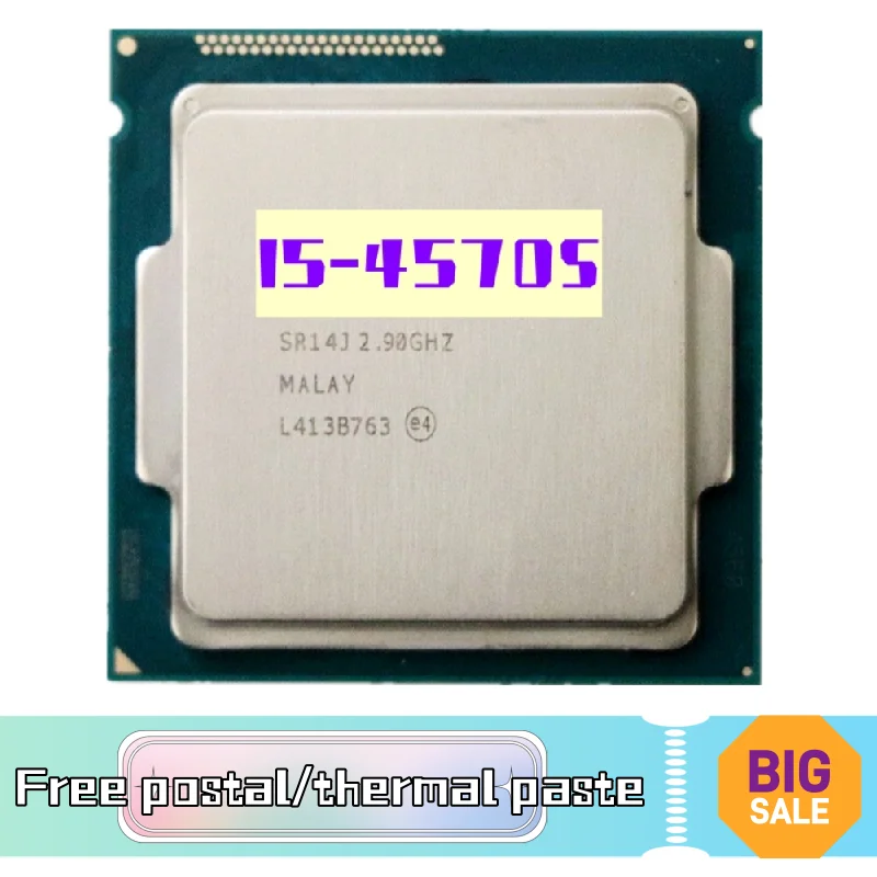 

Core i5-4570S i5 4570s 2,9 GHz б/у четырехъядерный четырехпоточный Процессор 6M 65W LGA 1150