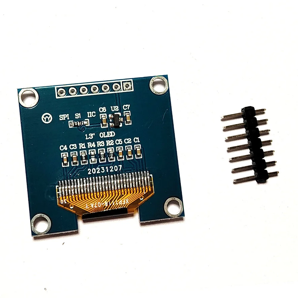 1.3 Inch OLED Module 12864 OLED Display Screen SSH1106 SPI 7Pin 4Pin
