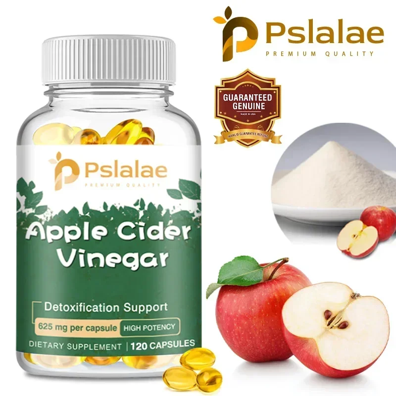 Natural Apple Cider Vinegar Capsules-To Promote Satiety, Suppress Cravings, and Boost Blood, Lipids and Glucose
