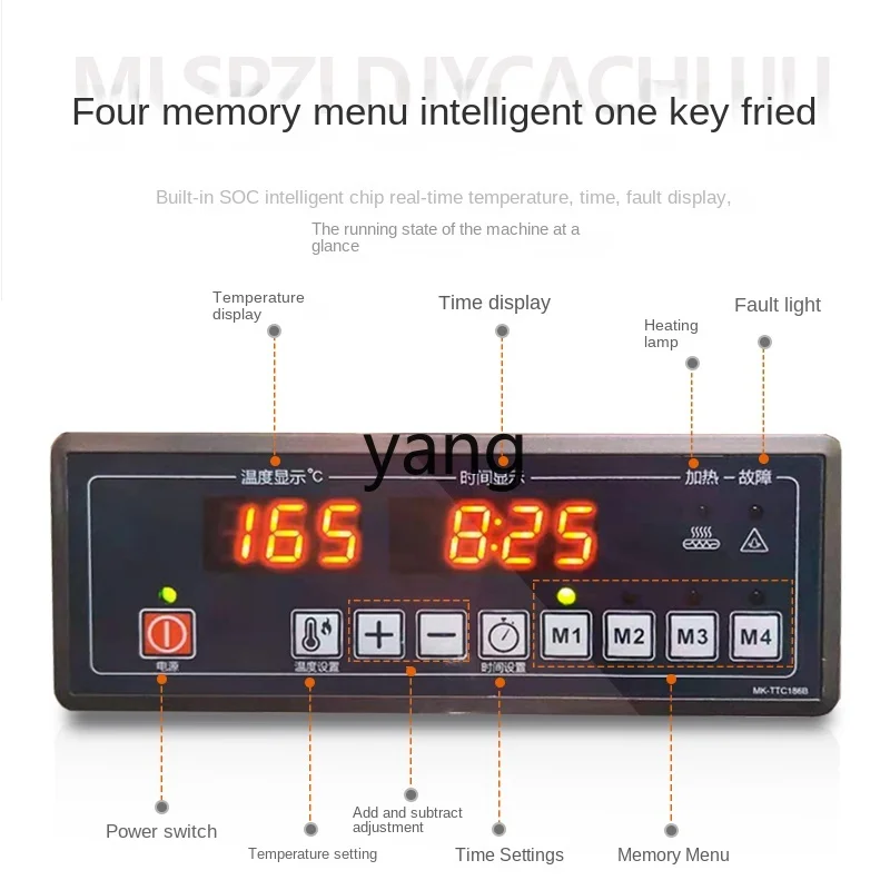 CX Commercial Large Capacity Vertical Constant Temperature Computer Version Fried Machine