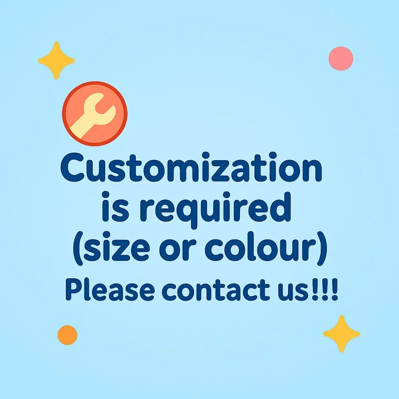 custom size or color