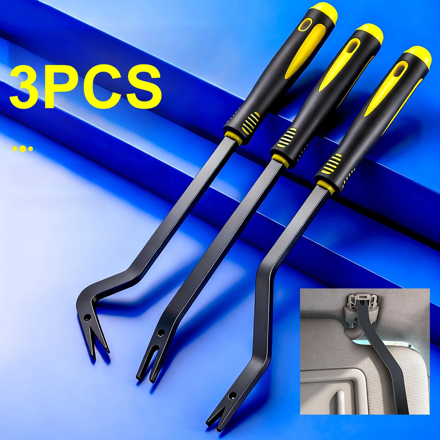 MultiPurpose Vehicle Roof Handle Disassembly Tool NonMarring Pry Tool For Delicate Interior Components Maintenance Tool