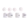 4pcs 1:12 Doll House Miniature Cute White Ceramic Storage Jars Kitchen Accessories Classic Pretend Play Furniture Children Toys 6