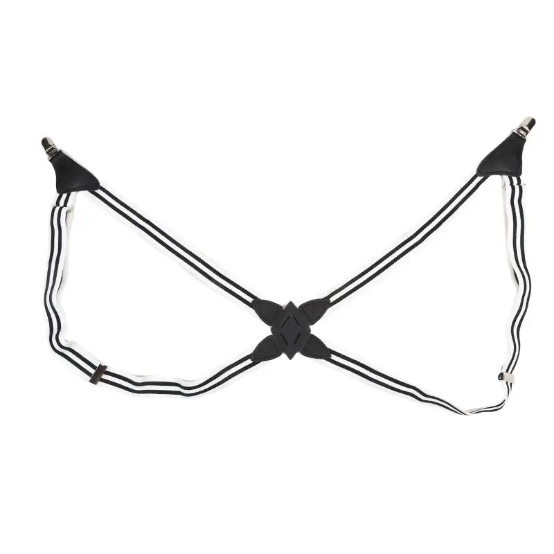 Suspenders for Men Work 2.5cm Wide 2 Clips Heavy Duty Big and Tall Trucker Suspenders Adjustable Elastic Trouser Braces