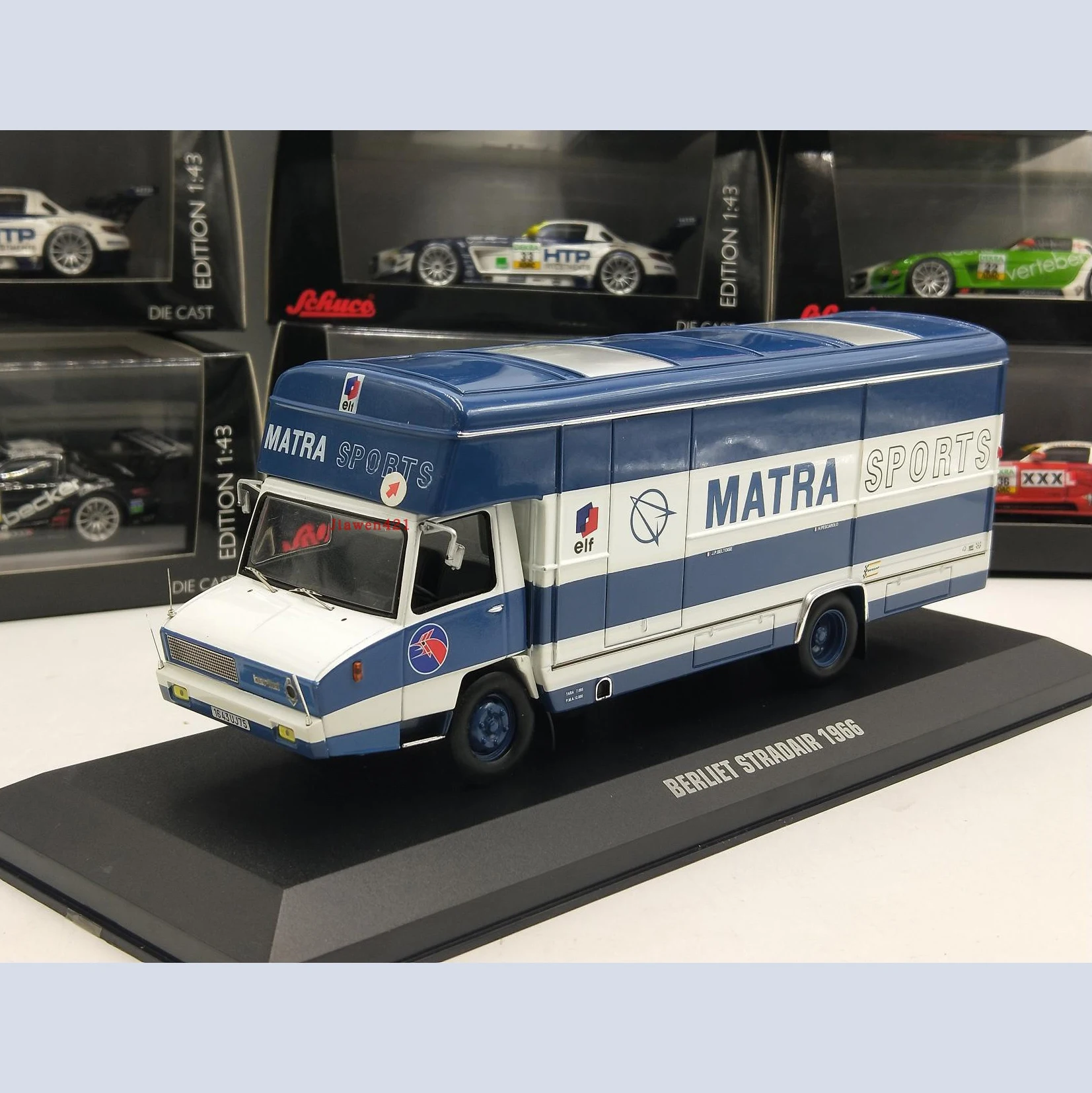 

Литый под давлением в масштабе 1:43 IXO BERLIET STRADAIR 1966, грузовик-контейнер, грузовик, модель автомобиля из сплава, коллекционная игрушка в подарок