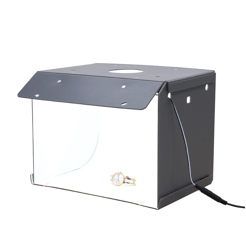 SANOTO 2 Led light photo light box photography room foto studio fold Softbox fotografia mini studio tabletop shooting tent Kit