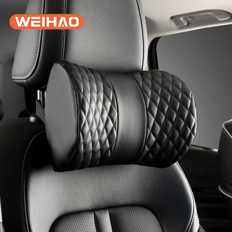 WeiHaoCarLumbarBackrestCarCushionSeatDrivingLumbarPillow