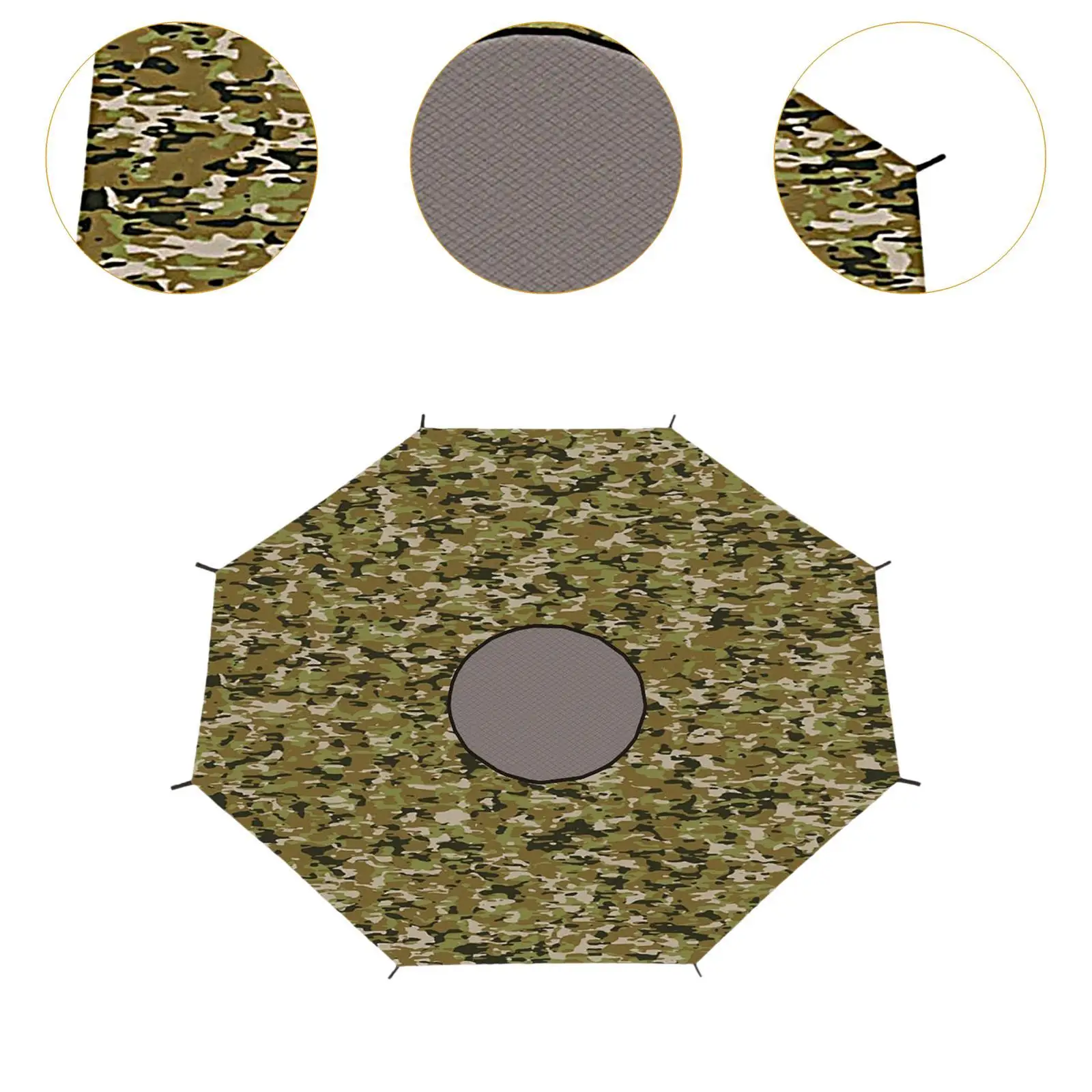 Trampoline Sunshade Cover Trampoline Top Cover Rainproof Accessories Waterproof Sturdy Awning for Outdoor Backyard Playground
