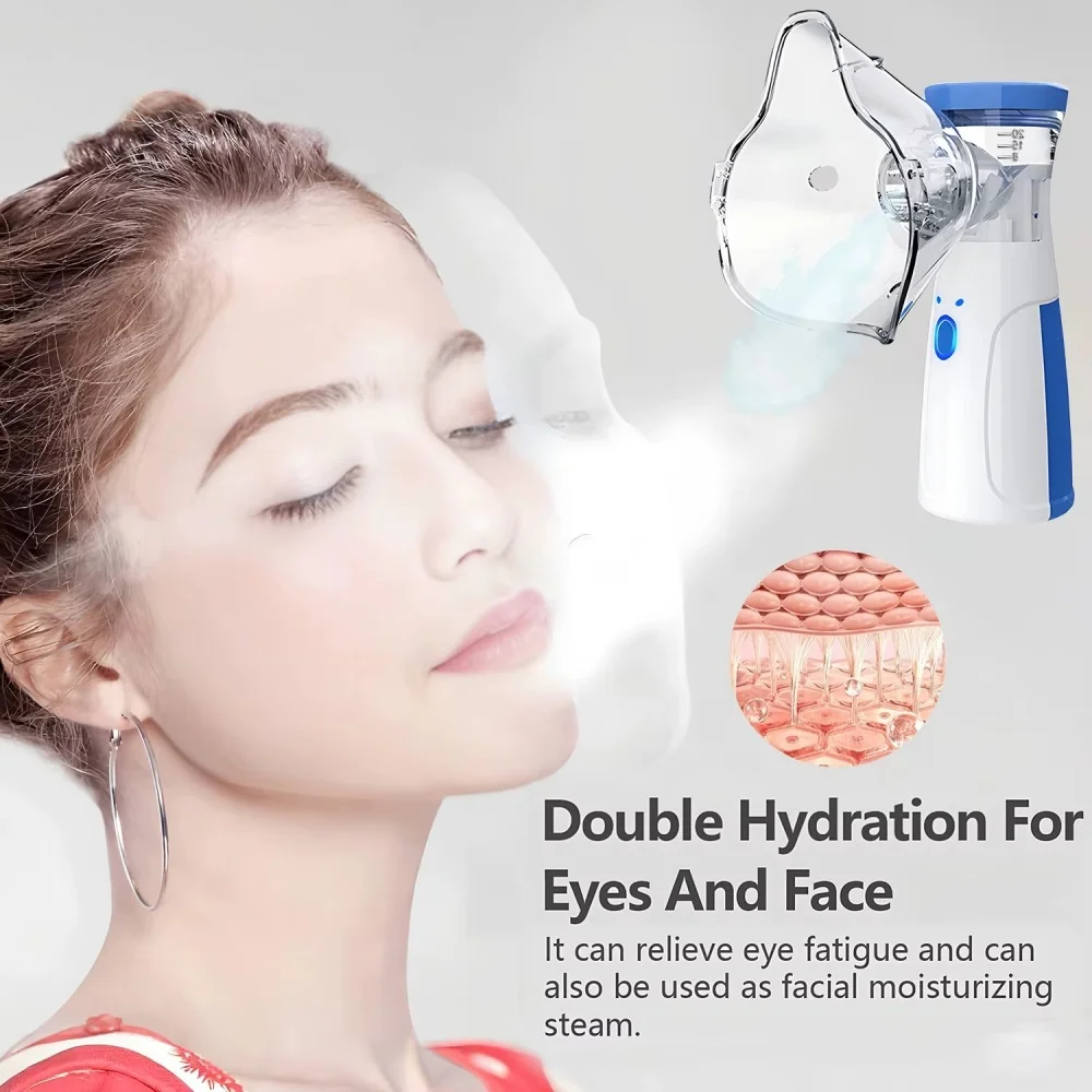 Revitalize Facial Steamer and Humidifier 2-in-1 Nano Ion Mist for Skin Moisturizing and Air Moisturizing with Water Tank 7
