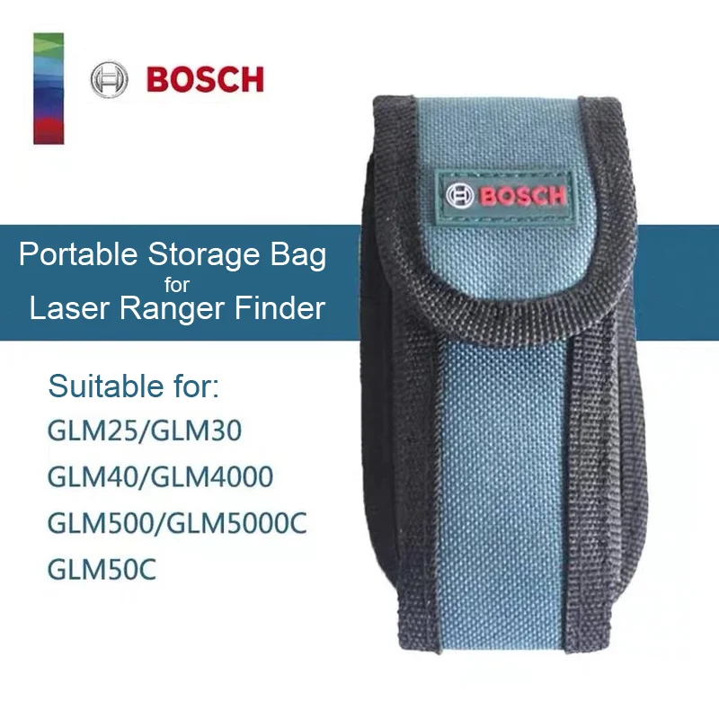 Bosch GLM40 canvas bag soft shell dustproof canvas bag laser rangefinder protective cover storage bag 5