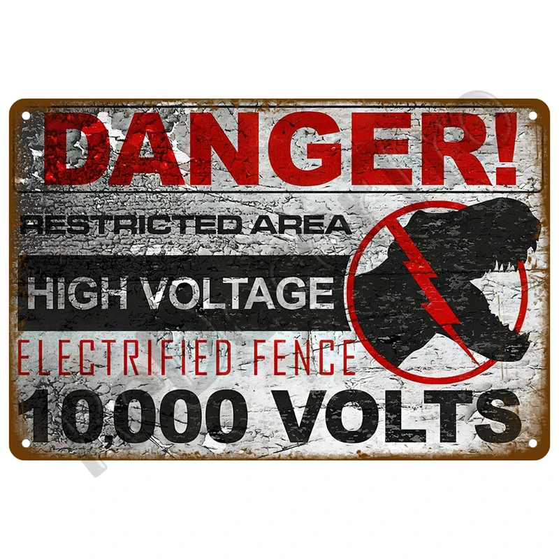 Vorsicht Warnung Metall Zeichen Für Sicherheit Zeichen Gefahr Vorsicht Zinn Zeichen Platte Hause Wand Dekor Vintage Plaque Hause Kunst Malerei Poster – Detail 33