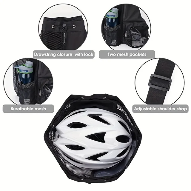 45L Swim Mesh Backpack with Wet Pocket - Leakproof Zip, Fast Dry Ideal for Swimming/Beach/Camping/Gym, Separate Dry&Wet 5