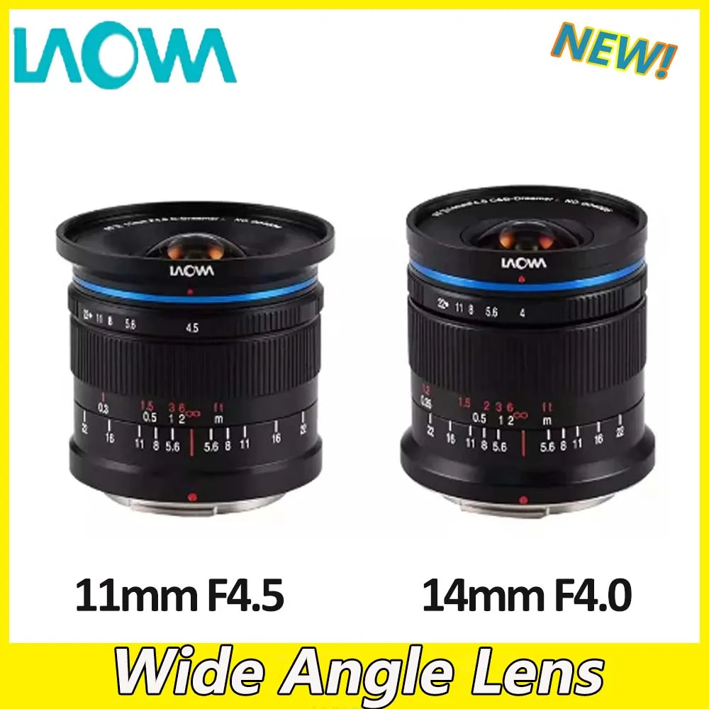 Laowa 11Mm F4.5 14Mm F4.0 Obiettivo Ultra Grandangolare Full Frame Per Canon Rf Nikon Z Sony E Leica M Dji Dl Sigma/Leica/Panasonic L