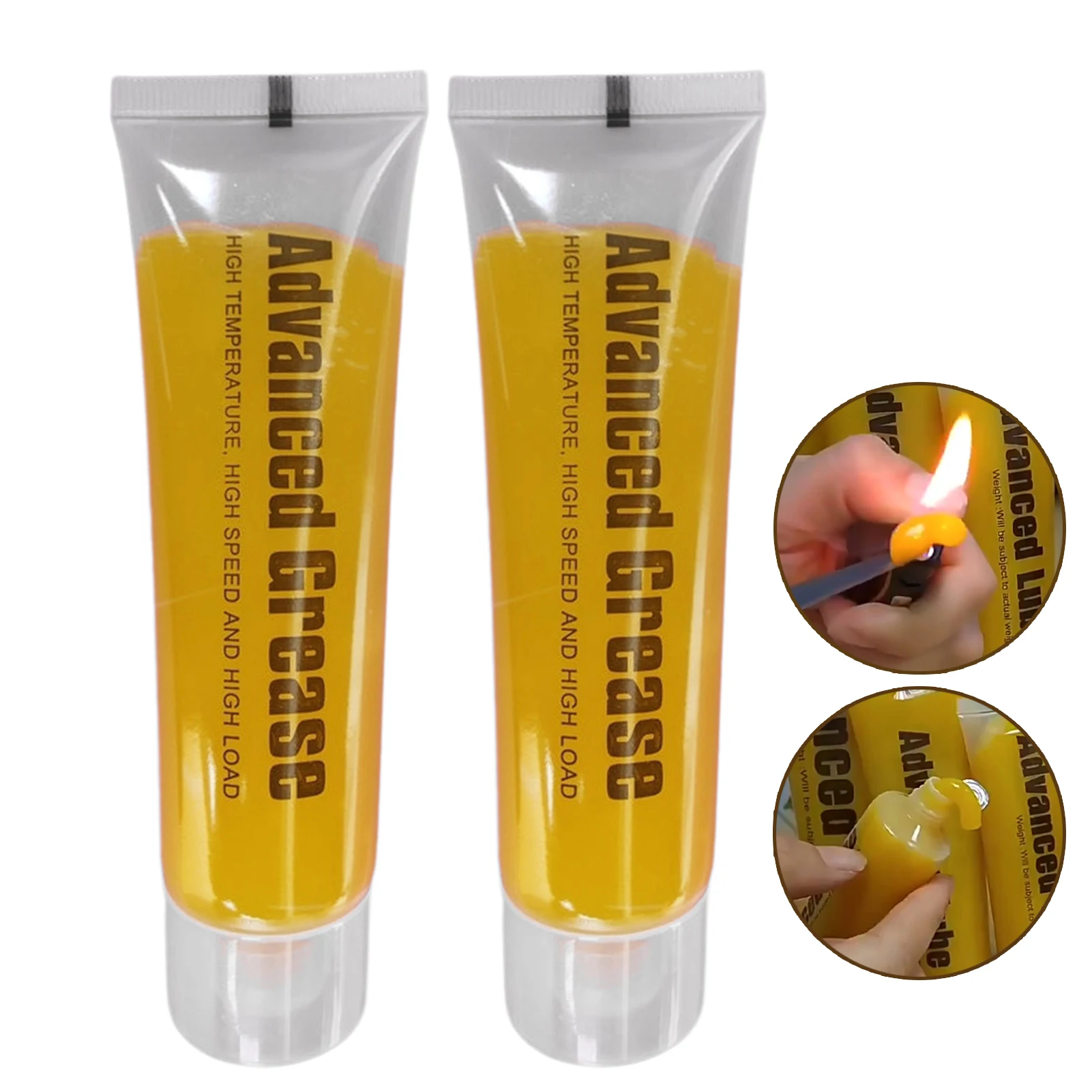 Car Gear Grease Bicycle Gear Valves Chain Lithium Grease Tools Car Bearing Mechanical Equipment Lubricating Oil 50ml*2 car lubricant grease lubricant bicycle lubricant