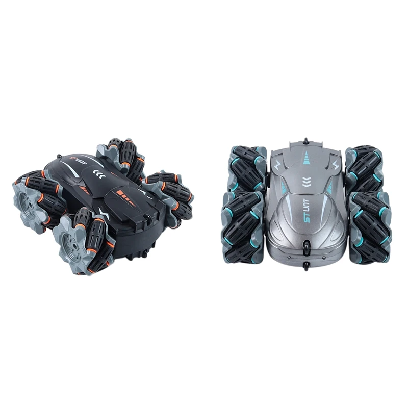 Rc Stunt Car Drift Double-Sided Bounce 2.4G 4Wd Telecomando Car Rock Crawler Roll Car 360 Gradi Flip Giocattolo Per Bambini