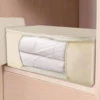 1 large capacity quilt storage bag,thick clothing packaging box, dust-proof storage box and container,household storage utensils 1