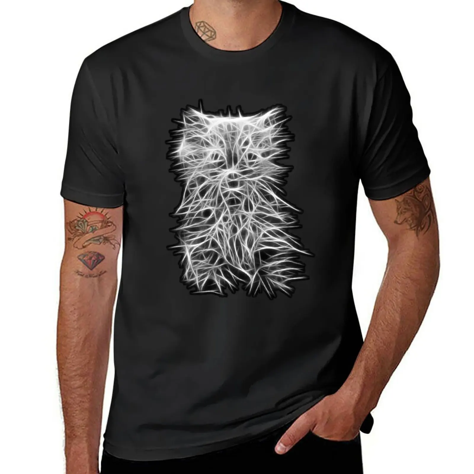

New Kitten T-Shirt sweat shirts Short t-shirt mens t shirt