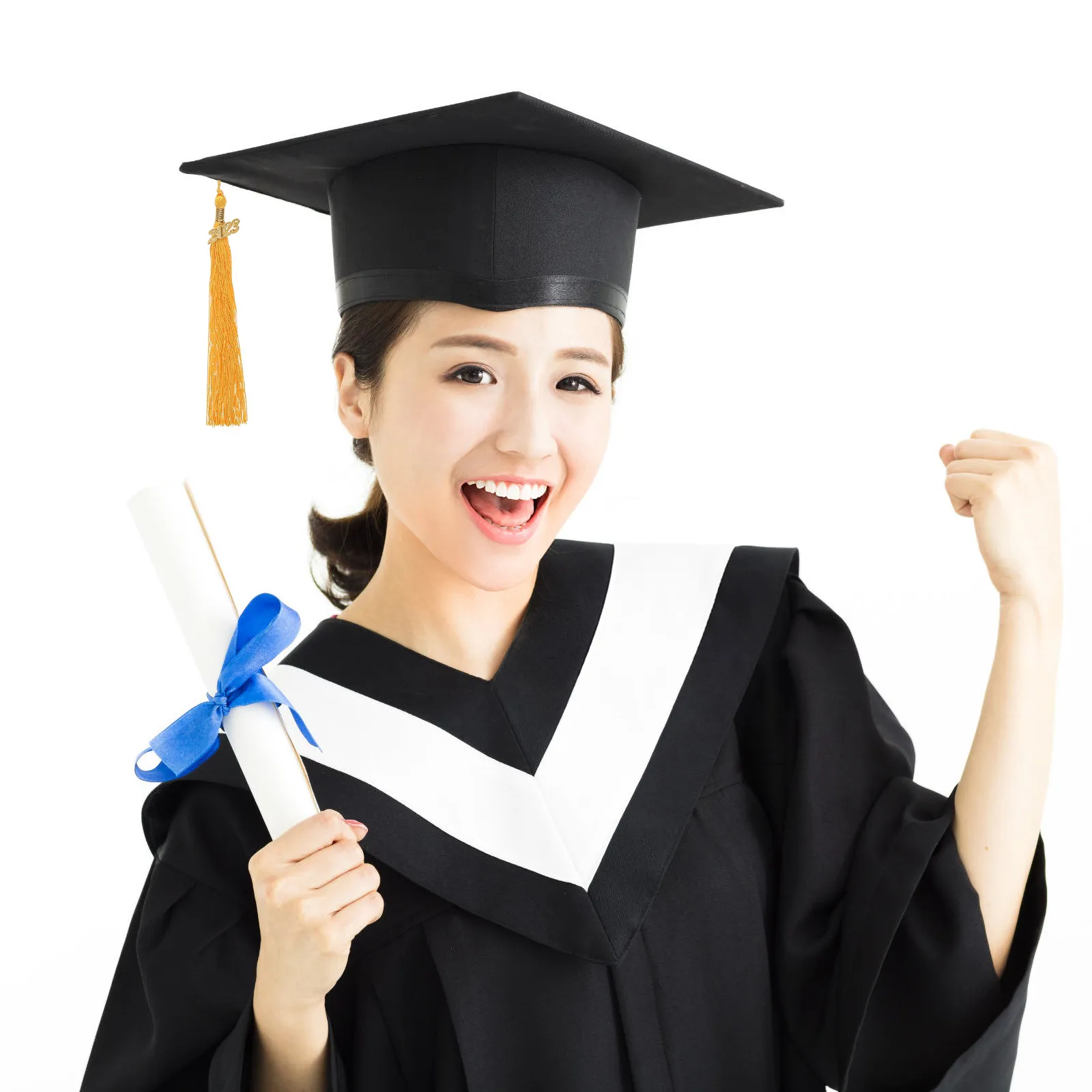 6개 폴리에스터 금속 졸업 태슬 2023년 라벨 태슬 의사 모자 졸업 모자 액세서리 태슬 프린지