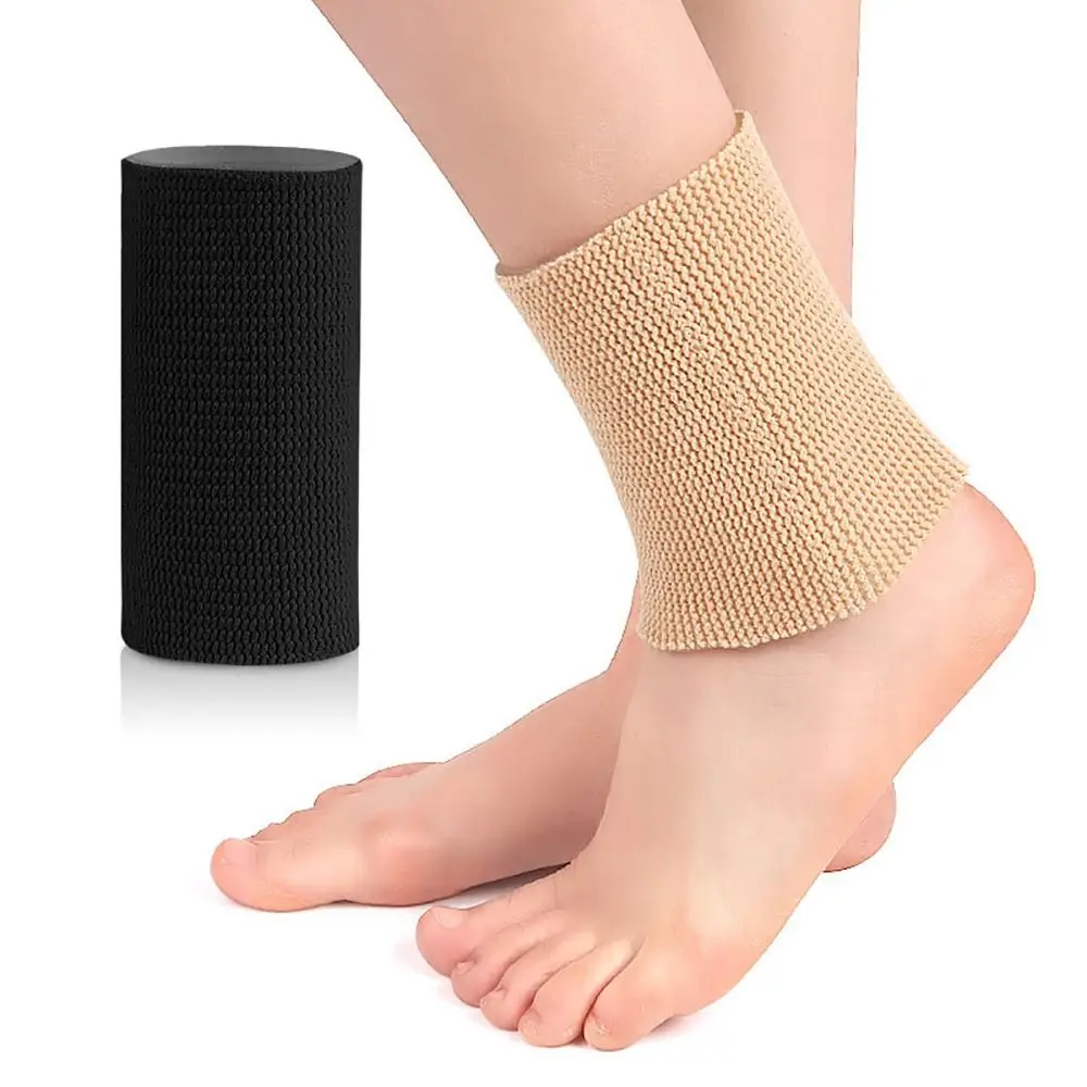 Compression Socks Ankle Gel Sleeves Padded Skate Socks Ankle Pads Compression Sleeve for Figure Skating Riding Ski Protection Durable