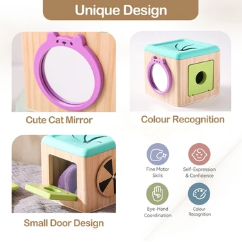 Wooden Magic Tissue Box - Wooden Toys 4