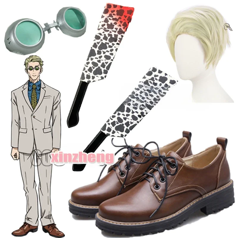 

Парики для обуви из аниме «джутсу», реквизит на Хэллоуин, искусственные волосы в стиле Nanami Kento, аксессуары для аниме «джутсу», подарки