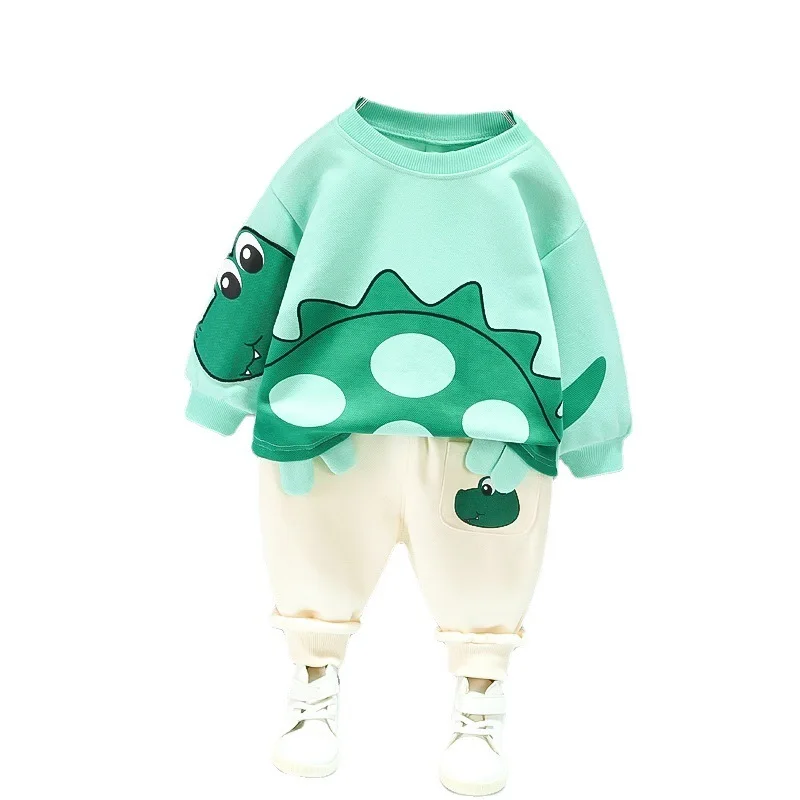 

New Spring Autumn Fashion Baby Boys Clothes Children Cute Girls T-Shirt Pants 2Pcs/Sets Toddler Casual Costume Kids Tracksuits