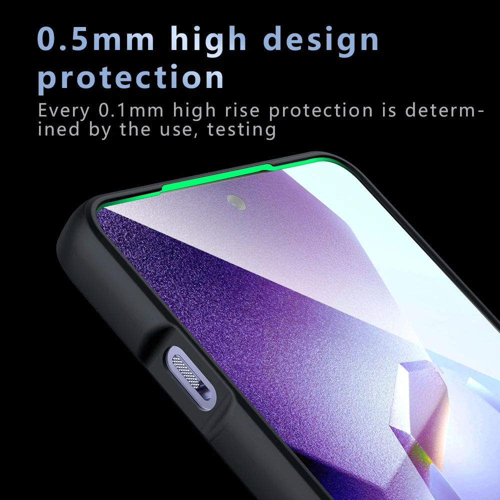 Magnetic Magsafe-Compatible Acrylic Shockproof Case with Soft Edge Bumper