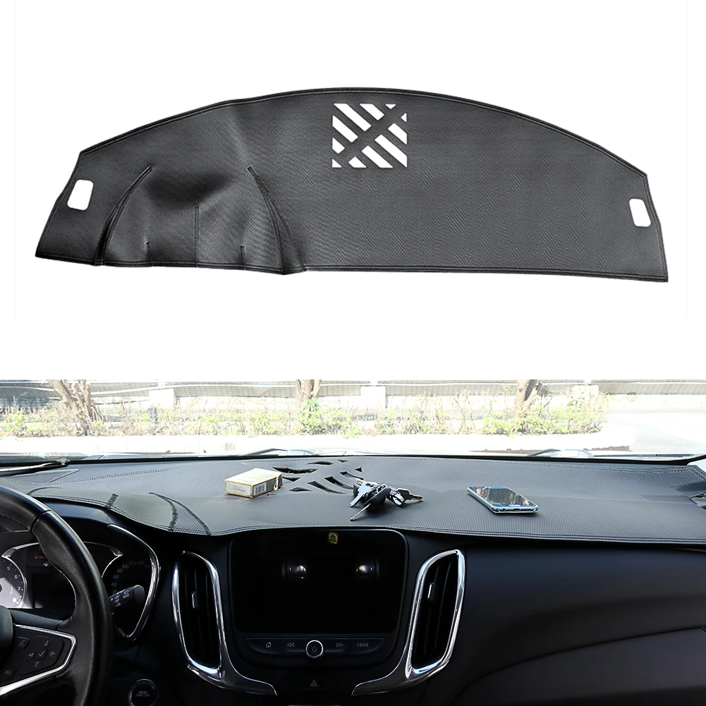 

1PCS Leather Car Dashmat Dash Mat For Jaguar XF 2008-2015 Pad Sun Visor Anti-slip Dust Protection Cover Accessories