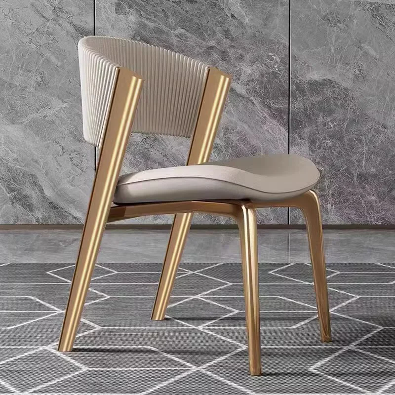 

Nordic Minimalism Dining Chairs Living Room Meta Balcony Dining Chairs Reading Floor Leisure Chaises Salle Manger Home Furniture