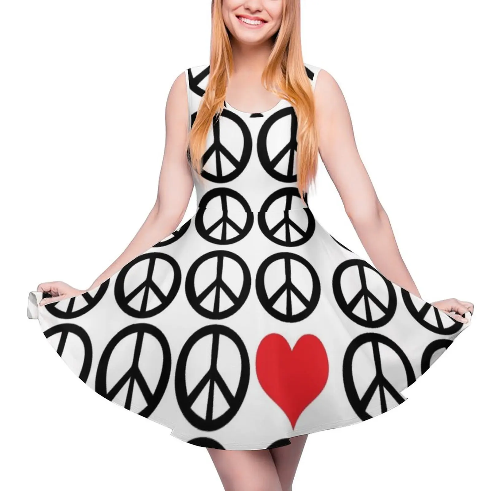 PEACE PEACE LOVE Sleeveless Dress luxury evening dresses 2024 dresses for womens
